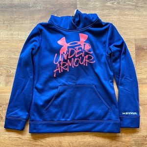 Girls Under Armour Hoodie. Size Youth Small.